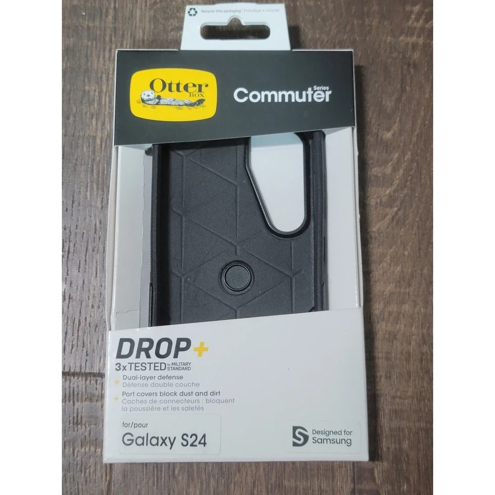 Otterbox Commuter‎ Series Black Phone Case for Galaxy S24